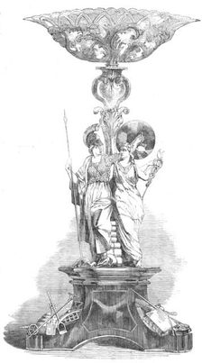 Testimonial presented to William Morris, Esq, by the Inhabitants of Carmarthen, 1854. Creator: Unknown