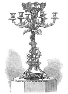 Testimonial recently presented to Mr. Charles Melly, of Liverpool, 1861. Creator: Unknown