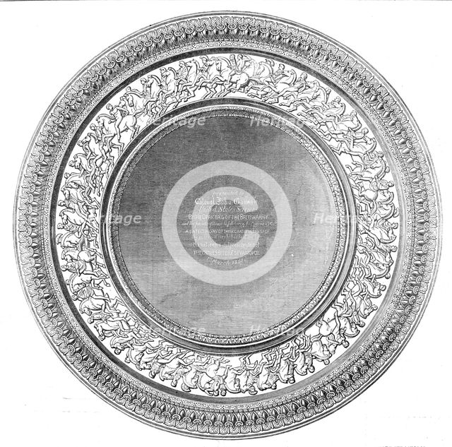 Testimonial to Colonel John Gowan, of the United States' Service, for the care bestowed..., 1861. Creator: Unknown.