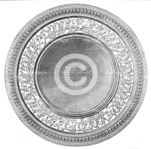 Testimonial to Colonel John Gowan, of the United States' Service, for the care bestowed..., 1861. Creator: Unknown.