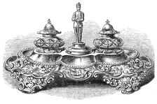 Testimonial To Captain H. J. Barker, 12th Shropshire (Wem) Rifle Volunteers, 1864. Creator: Unknown