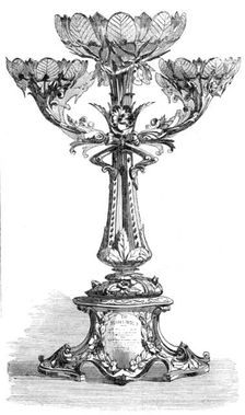 Testimonial to Dr. Lindley, from the Royal Horticultural Society, 1864. Creator: Unknown