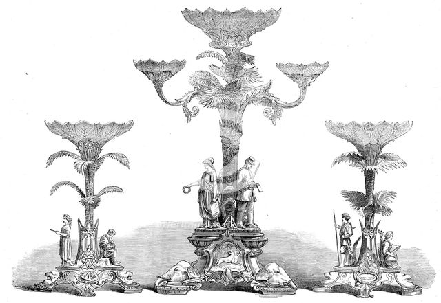 Testimonial to Major-General Sir Andrew Scott Waugh, late Surveyor-General of India, 1862. Creator: Unknown.