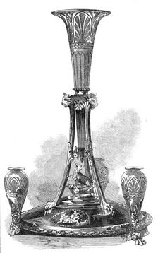 Testimonial to Sir John Fife, from the 1st Newcastle Rifle Volunteers, 1869. Creator: Unknown