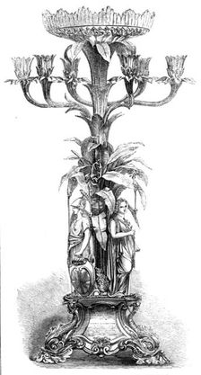 Testimonial to Vice-Admiral Sir Alexander Milne, from Bermuda, 1864. Creator: Unknown