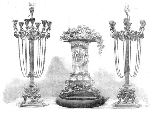 Testimonials presented to the Right Hon. Thomas Milner Gibson, M.P., by the Association..., 1862. Creator: Unknown.