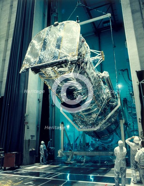 Testing the Hubble Space Telescope , 1980s. Creator: Unknown.