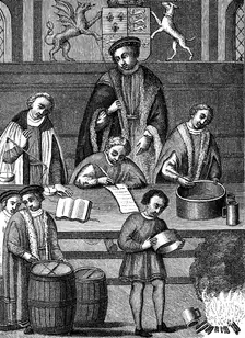Testing weights and measures during the reign of Henry VII, England, 1497-1509