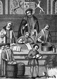 Testing weights and measures during the reign of Henry VII, England, 1497-1509