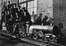 Testing A Miniature Atlantic Engine at Northampton 1926