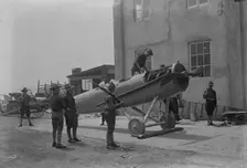 Testing aeroplane, between c1915 and c1920. Creator: Bain News Service