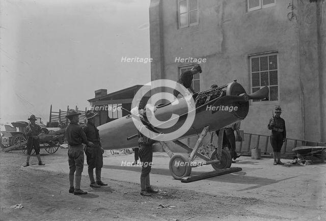 Testing aeroplane, between c1915 and c1920. Creator: Bain News Service.