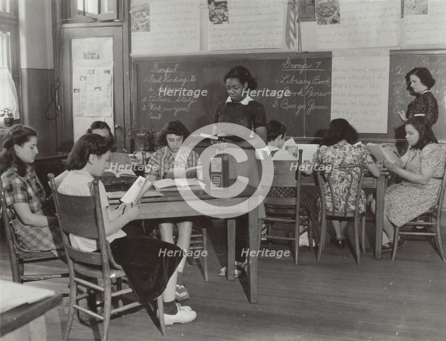 Testing procedure and technique, P.S. 19, 1941. Creator: Tillery.
