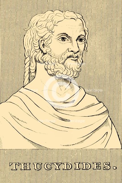 'Thucydides', (c460-400 BC), 1830. Creator: Unknown.