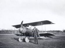 Thulin NA biplane, Landskrona, Sweden, 1919. Creator: Unknown