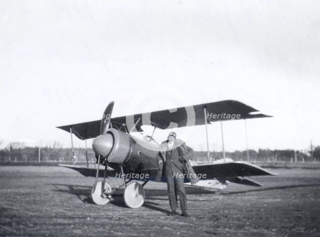 Thulin NA biplane, Landskrona, Sweden, 1919.  Creator: Unknown.