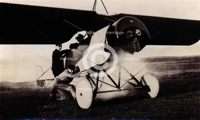 Thulin D aeroplane, Landskrona, Sweden, 1916. Creator: Unknown.