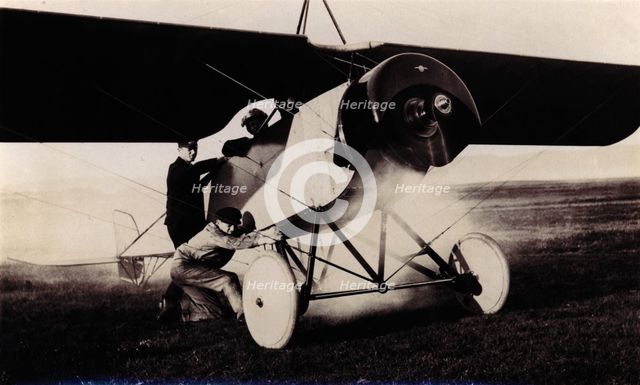 Thulin D aeroplane, Landskrona, Sweden, 1916. Creator: Unknown.
