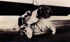 Thulin D aeroplane, Landskrona, Sweden, 1916. Creator: Unknown