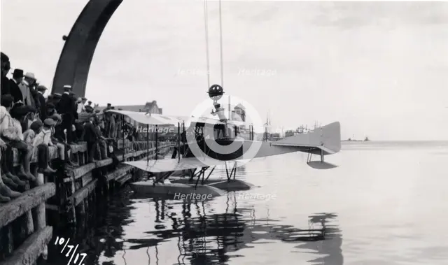 Thulin G seaplane, Landskrona, Sweden, c1917.  Creator: Unknown.