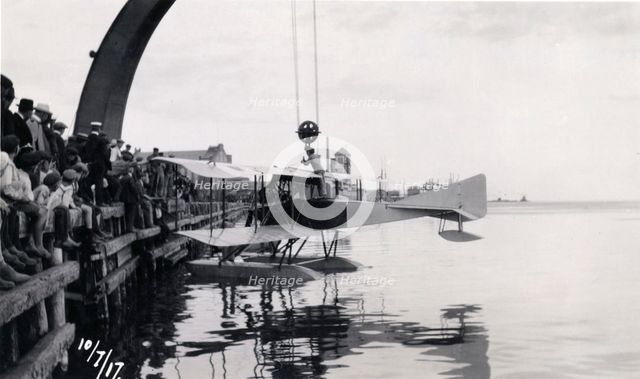 Thulin G seaplane, Landskrona, Sweden, c1917.  Creator: Unknown.