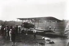 Thulin LA biplane, Landskrona, Sweden, 1918. Creator: Unknown