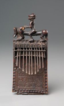 Thumb Piano, late 1800s. Creator: Unknown