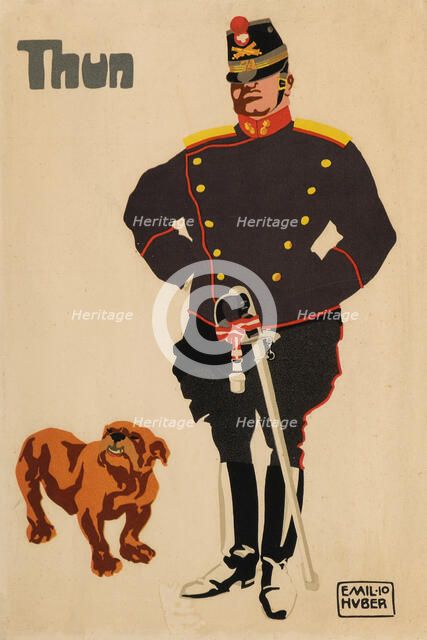 Thun. Creator: Huber, Emil Albert (1883-1943).