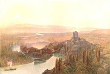 Thun, Evening c1870, (c1900). Creator: Unknown