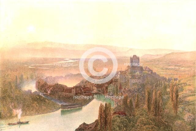 'Thun, Evening', c1870, (c1900). Creator: Unknown.