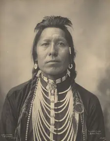 Thunder Cloud, Blackfeet, 1898. Creators: Adolph F. Muhr, Frank A. Rinehart
