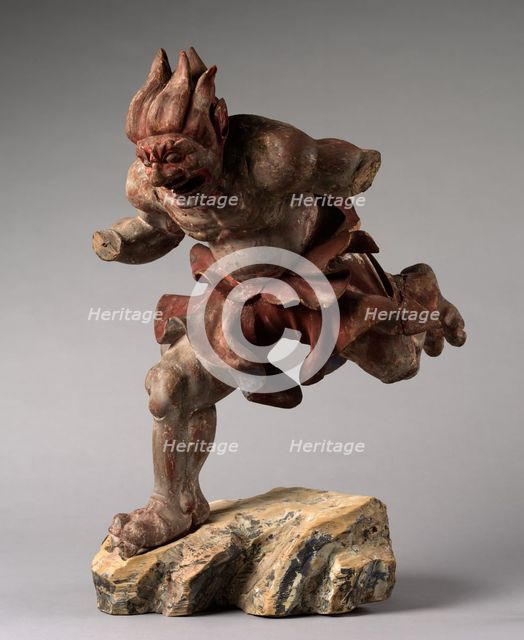 Thunder God (Raijin), 1300s. Creator: Unknown.