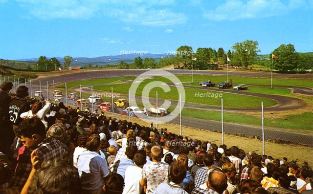 Thunder Road International Speedbowl, Barre, Vermont, USA, 1962. Artist: Unknown