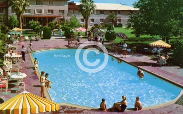 Thunderbird Hotel, Las Vegas, Nevada, USA, 1956. Artist: Unknown