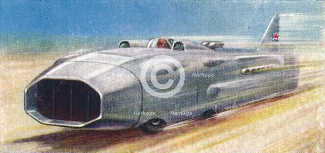 ''Thunderbolt (Captain G. E. T. Eyston)', 1938. Artists: Unknown, WD & HO Wills.