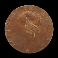 Thunderbolt Issuing from a Cloud [reverse], c. 1546. Creator: Unknown