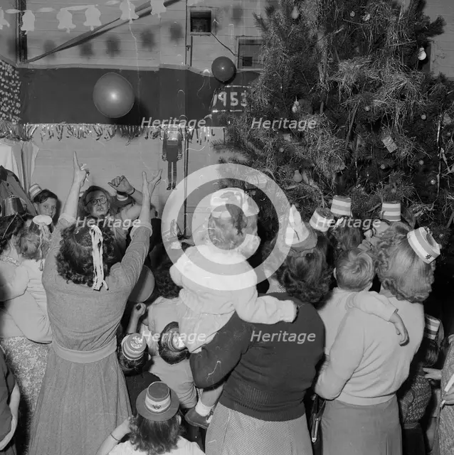 Thurleigh Airfield, Thurleigh, Bedfordfordshire, 19/12/1953. Creator: John Laing plc.