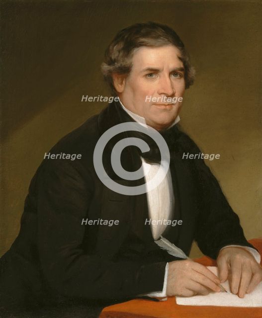 Thurlow Weed, c. 1843. Creator: Chester Harding.