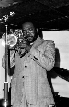 Thad Jones, Ronnie Scott's, Soho, London, 1973. Artist: Brian O'Connor