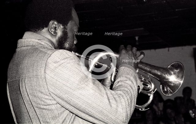 Thad Jones,  Ronnie Scott's, Soho, London, 1973.   Artist: Brian O'Connor.