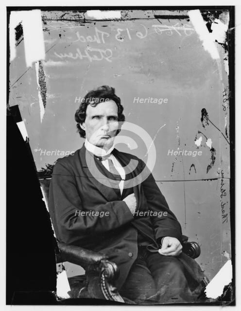 Thaddeus Stevens of Pennsylvania, between 1860 and 1875. Creator: Unknown.