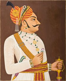 Thakur Yaswanta Singhji (reigned 1688-1707) (image 1 of 4), between c1880 and c1900. Creator: Anon