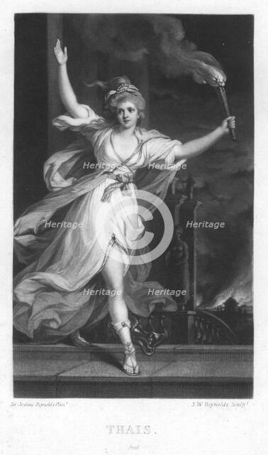 'Thais', c1740-1790Artist: Sir Joshua Reynolds