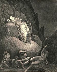 Thais is this, the harlot c1890. Creator: Gustave Doré