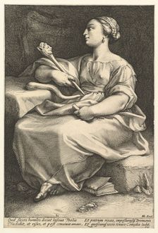 Thalia.n.d. Creator: Hendrik Goltzius