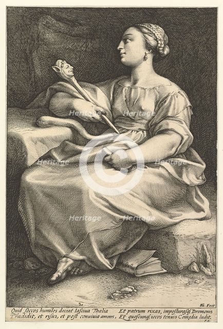 Thalia.n.d. Creator: Hendrik Goltzius.