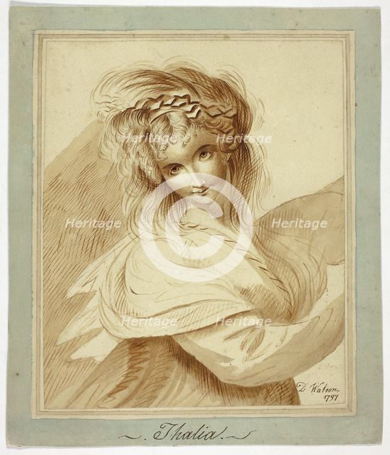 Thalia, c.1797. Creator: D. Watson.
