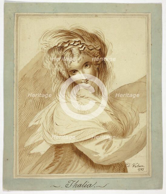 Thalia, c.1797. Creator: D. Watson.