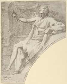 Thalia, ca. 1540-45. Creator: Leon Davent
