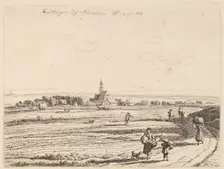 Thalkirchen, 1818. Creator: Wilhelm von Kobell